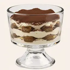 JUST HOME COLLECTION - Set 3 Copas de De postre 300 ml Vidrio Transparente