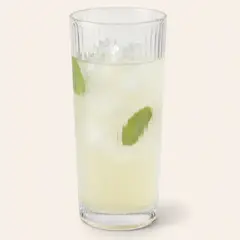 JUST HOME COLLECTION - Set 6 Vasos Altos de Vidrio 325 ml