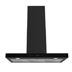 VOLKER - Campana Deco T Touch y Gestual 90 cm Negra