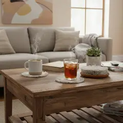 JUST HOME COLLECTION - Posavasos Flecos 6 unidades Soft Boho