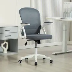 JUST HOME COLLECTION - Silla Escritorio PC Ergonómica Zen Gris