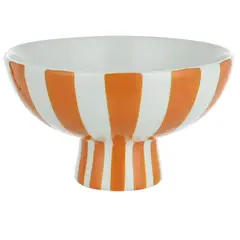 JUST HOME COLLECTION - Bowl cerámica rayas 17x10 cm