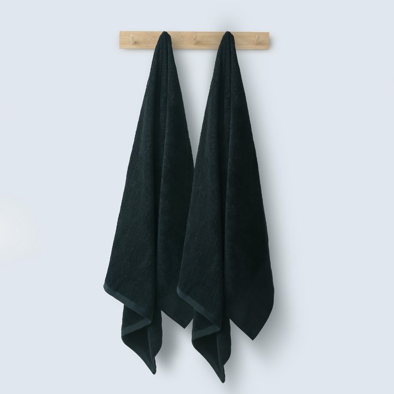 Set 2 Toalla Baño Cuerpo 500 gr 100% Algodón 70x140cm
