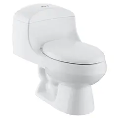 CORONA - Sanitario One piece a Piso 30,5 cm 4.8 Litros Montecarlo Blanco