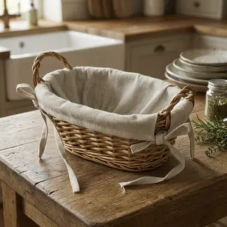 JUST HOME COLLECTION - Canasta 28x12x18 cm Café