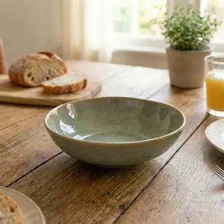 JUST HOME COLLECTION - Bowl Cerámica 760 ml Verde