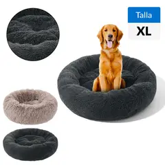 PETIZOOS - Cama perro para Perro 20x92x92 cm Gris oscuro; Café oscuro