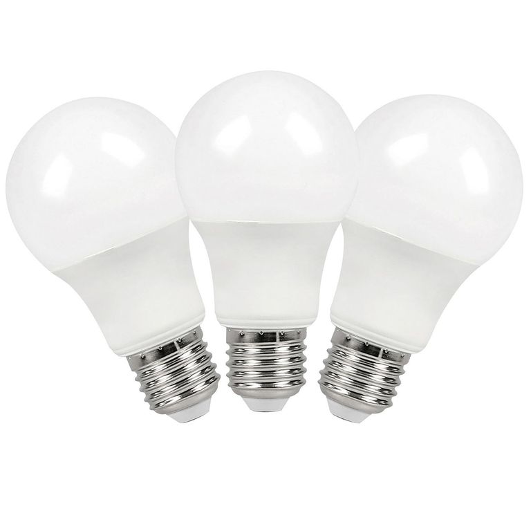 Pack 3 Ampolletas Led 8.5 W E27 806 lm Luz Cálida