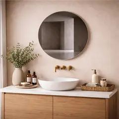 SENSI DACQUA - Espejo Baño Forma Redonda 80x80 cm