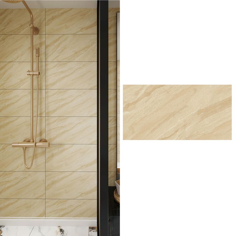 Cerámica 30x60 cm Almeria Beige 1.8 m2