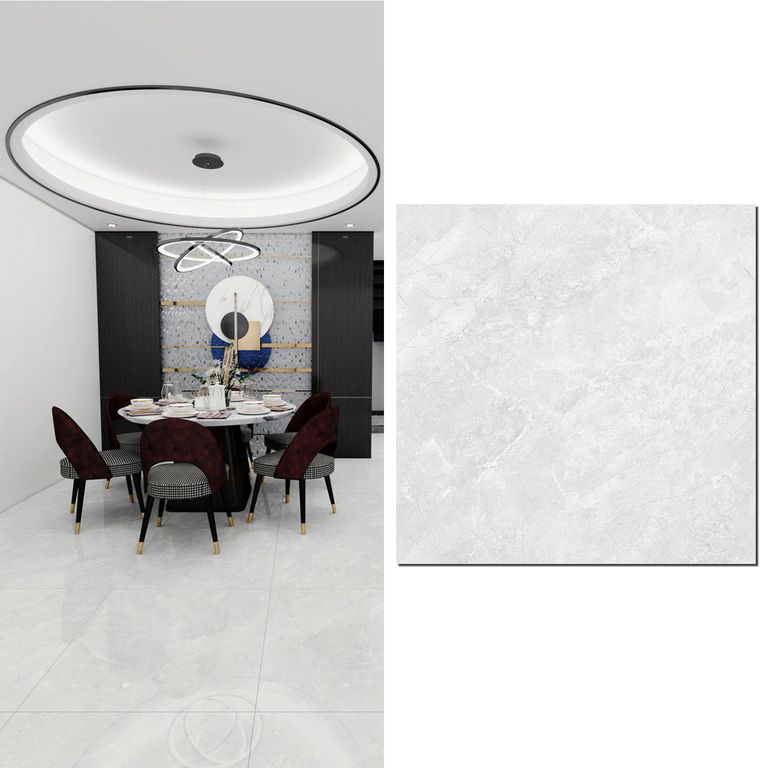 Porcelanato 80x80 cm Ancona White Gris 1.92 m2