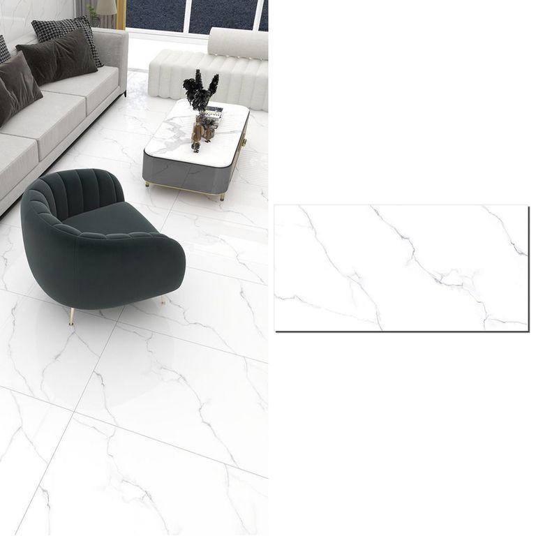 Porcelanato 60x120 cm Ascoli White Blanco 2.16 m2