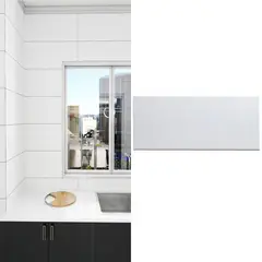 HOLZTEK - Cerámica 30x60 cm Blanca Blanco 1.8 m2
