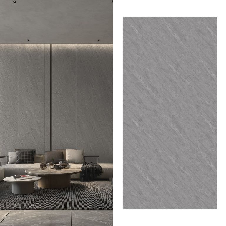 Wall Panel Granite 120x240 cm Gris 2.88 m2