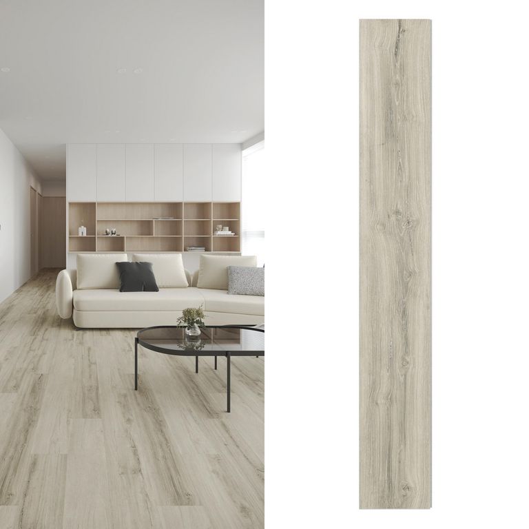 Piso Vinílico SPC 3.2 mm 18x122 cm Iowa Hickory Beige 3.11 m2