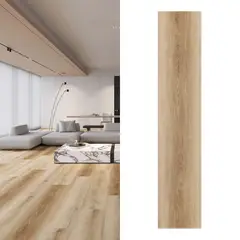 HOLZTEK - Piso Vinílico SPC 4 mm 30.5x152.4 cm Blaze Café 2.79 m2