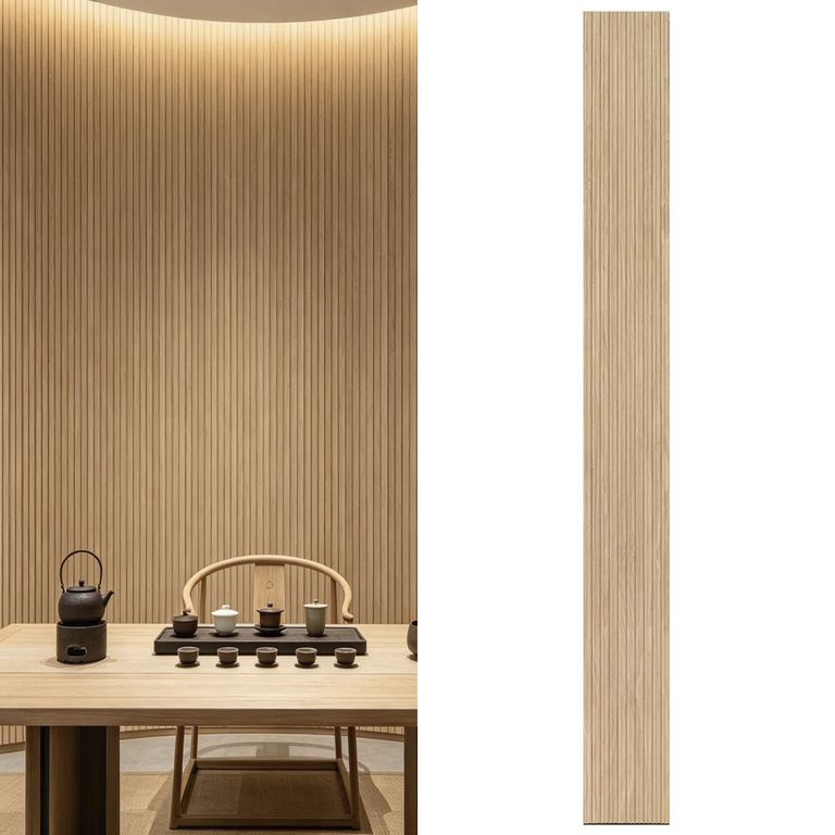 Wall Panel Flexible 30x240 cm Café Claro 0.72 m2