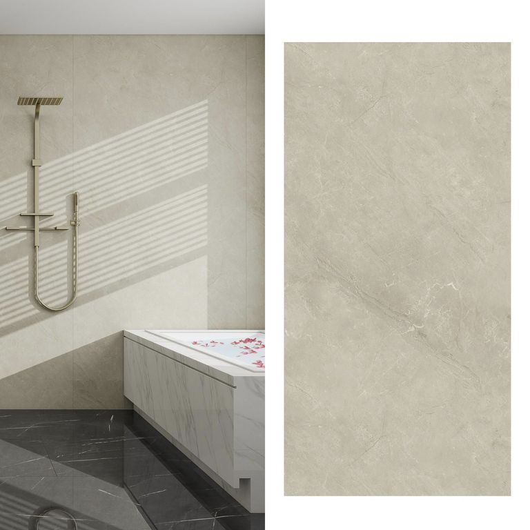 Wall Panel Rustico Mate 120X240 Beige 2,88 m2