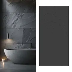 HOLZTEK - Wall Panel Flex Stone Negro 60×120