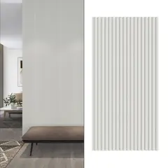 HOLZTEK - Wall Panel Micro Curvo 25x240 Beige 0.6 m2
