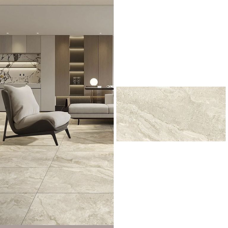 Gres 60x120 cm Trento Beige Beige 2.16 m2