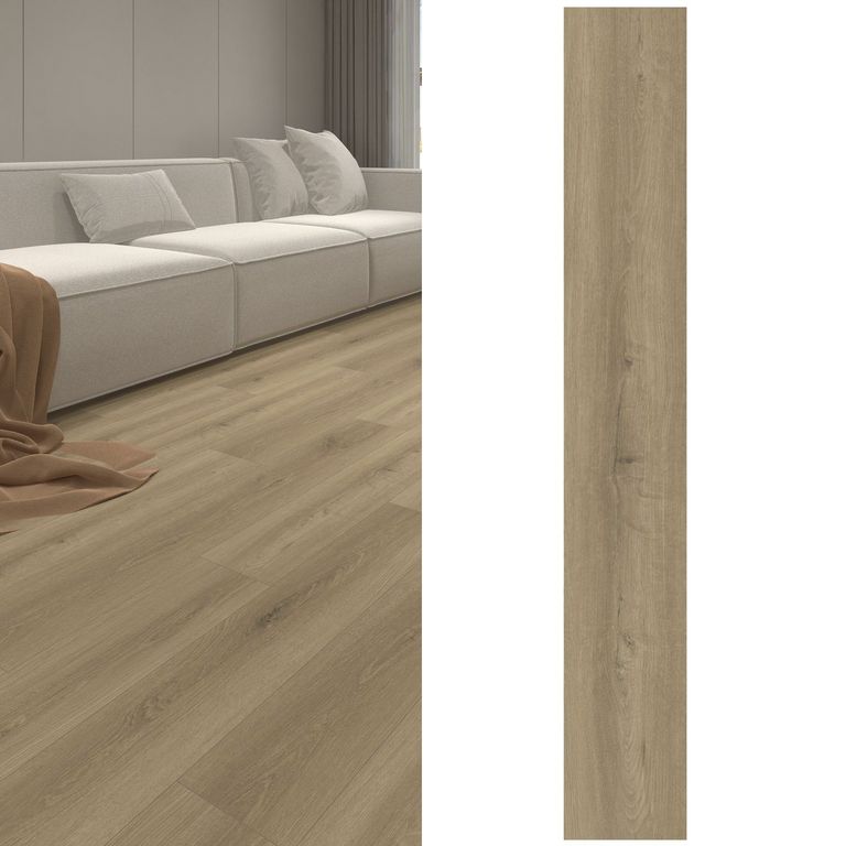 Piso laminado 7 mm Hazel Café 2.38 m2