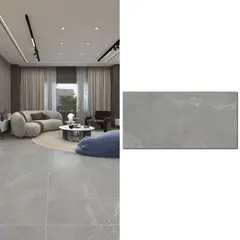 HOLZTEK - Porcelanato 60x120 cm Pietra Grey Gris 2.16 m2