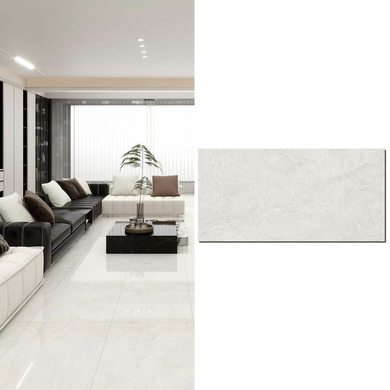 Porcelanato 60x120 cm Madrid Pulido Beige 2.16 m2