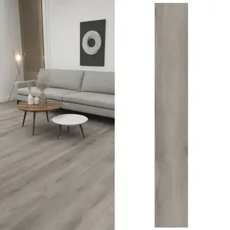 HOLZTEK - Piso laminado 7 mm Misty Gris 2.38 m2