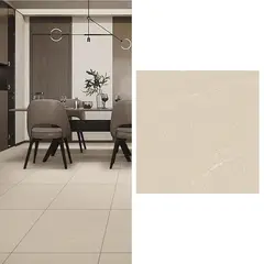HOLZTEK - Gres 60x60 cm Vanila Beige Beige 1.44 m2