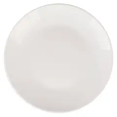 CASA BONITA - Plato 19 cm Vidrio Opal Blanco