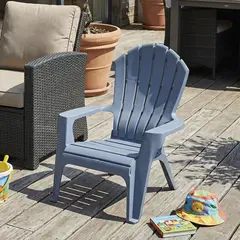 JUST HOME COLLECTION - Sillón Terraza Infantil 49.5x58x47 cm Azul