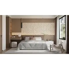 TIMBERMAC - OSB natural con diseño Panal 9 mm 122x244 cm