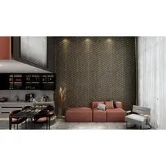 TIMBERMAC - OSB negro con diseño Espiga 9 mm 122x244 cm