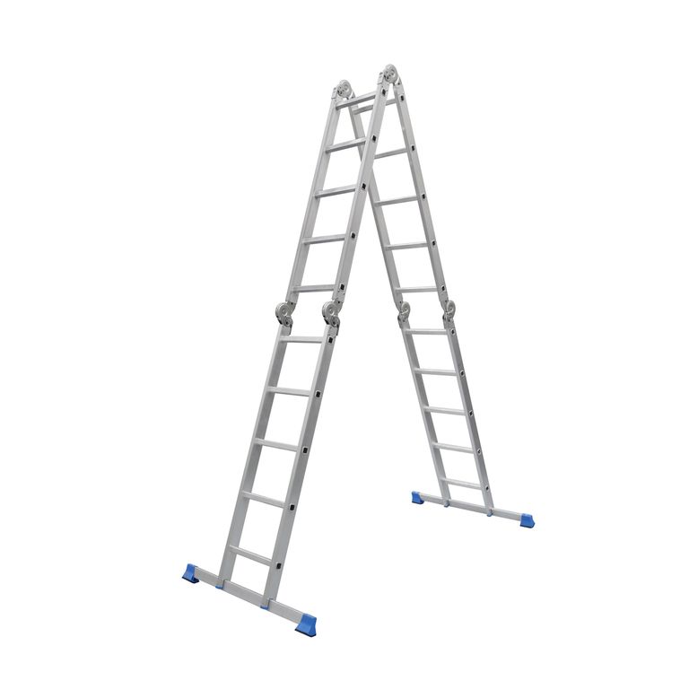 Escalera Articulada Aluminio 5.38 m 20 Peldaños