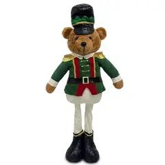 DEAR SANTA - Oso Cascanueces Extensible Verde