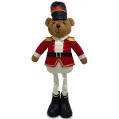 DEAR SANTA - Oso Cascanueces Extensible Rojo