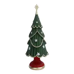 DEAR SANTA - Árbol 40 cm Resina Verde