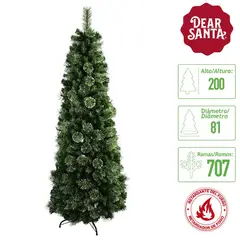 DEAR SANTA - Arbol Navidad Sopo Metal 200cm