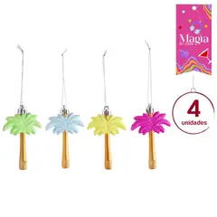 DEAR SANTA - Set 4 Árbol Palmera Magia En Casa