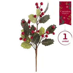 DEAR SANTA - Pick Berry y Hoja 38 cm Cuentos Mágicos