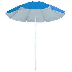 KLIMBER - Quitasol de Playa Fierro 230x230 metros Azul; Celeste; Beige