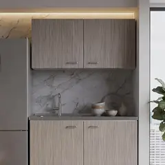 JUST HOME COLLECTION - Mueble de cocina mural 100 cm Napoles