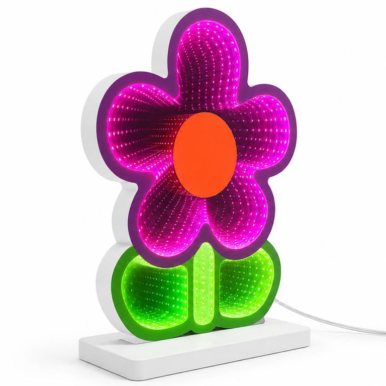 Lámpara de Mesa Led Flor