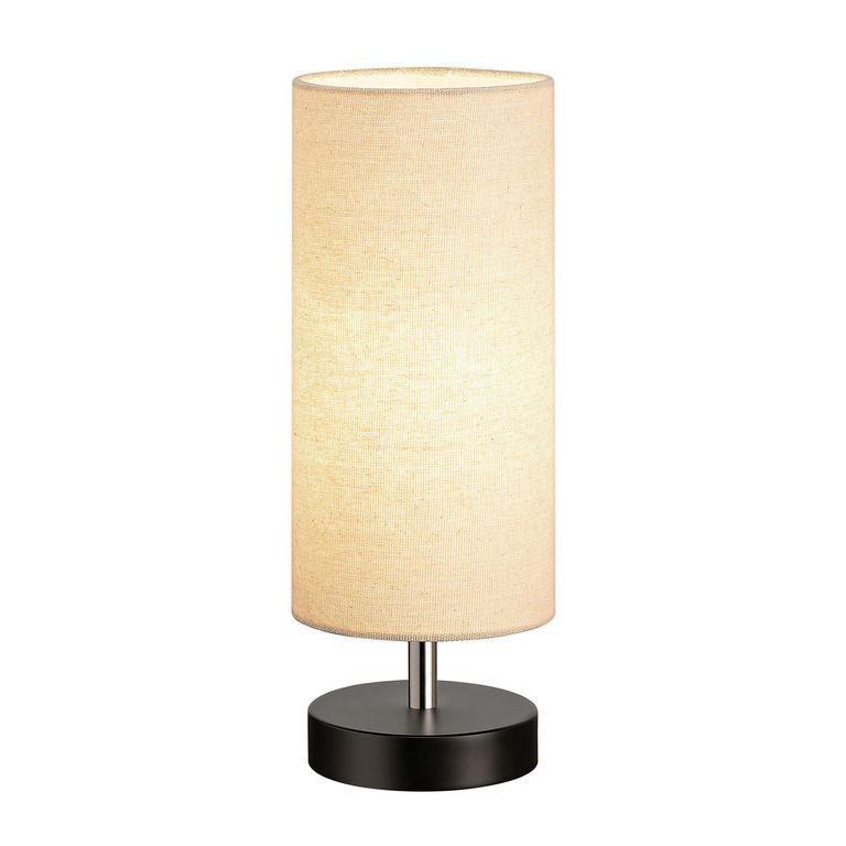 Lámpara mesa 1 luz Fio Beige 11x30 cm