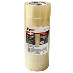 TOPEX - Pack Cintas Embalaje 48mm x 66M 6 un