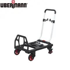 BAUKER - Carro Plegable 2 Posiciones Hasta 150 Kg