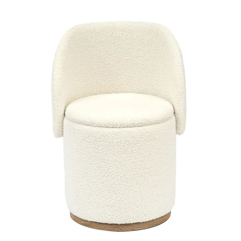 Silla 1 cuerpo Giratoria 50x70x48 cm Beige