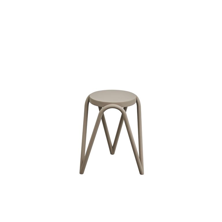 Butaco/Banco Taupe 45.5x27x27 cm