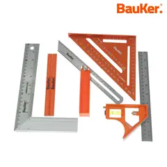 BAUKER - Set 6 herramientas medición